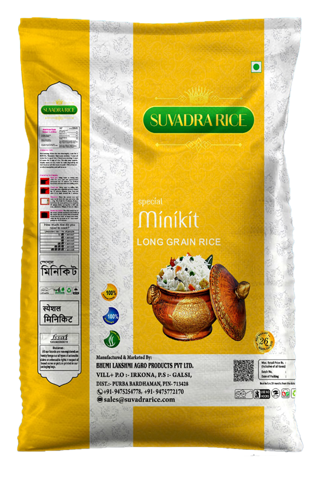Premium Miniket Rice Online, Suvadra Rice